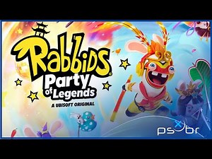 Rabbids: Party of Legends (PS4) - Gameplay - Primeiros 36 Minutos - Dublado e Legendado PT-BR