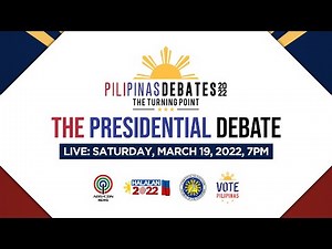 PiliPinas Debates 2022: The Turning Point | The Presidential Debate | ABS-CBN News livestream
