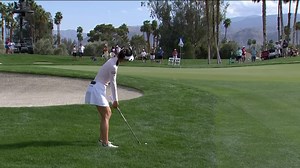 After the first round, Lydia Ko was two strokes behind the leaders at The Chevron Championship. 👇 She starts her second round now in the desert! | LPGA