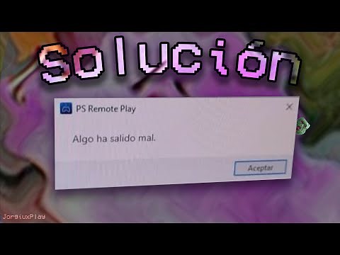 "SOMETHING WENT WRONG" FIX for REMOTE PLAY