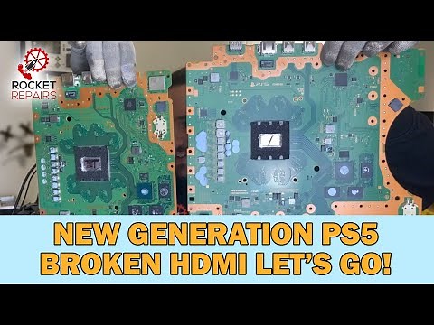 New generation PS5 motherboard needs repair - let's take a look inside!