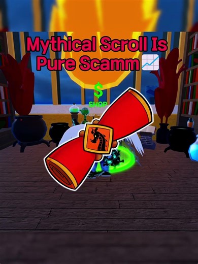 Mythical Scroll Is Scamm😡 #bloxfruits