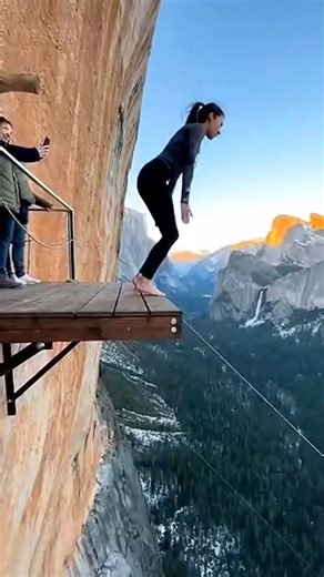 Insane Cliff JUMP (No Rope!)! 😱 #shorts #trend