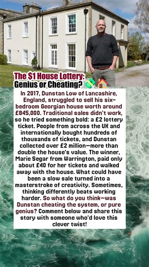 The $1 House Lottery: Genius or Cheating? 💸🏠