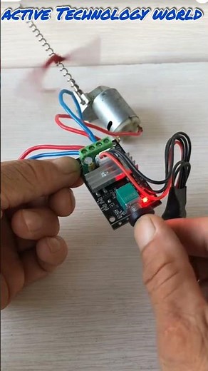How to Make Motor Speed Controller #accircuits #experiment 🔌