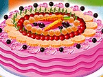 Play Cake Full of Fruits Decoration | Free Online  Games. KidzSearch.com