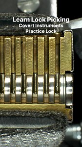 86K views · 2.6K reactions | Learn Lock Picking using Covert Instruments practice lock #lockpicking #security #military | Mcnallyofficial | Facebook