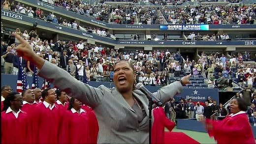 18K views · 268 reactions | On her birthday today, we revisit Queen Latifah's performance of the National Anthem ahead of the Stosur/Williams final... : 2011 US Open | US Open Tennis Championships | Facebook