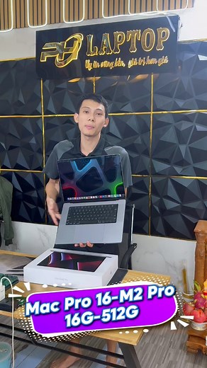 2.2K views · 13 reactions | Mac Pro 16-M2 Pro- keng full box. #macbookpro #macbooknhatrang #Macbook #learnontiktok | PH Laptop Nha Trang | Facebook