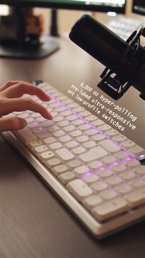 [ad] Corsair just released the Vanguard Air 99 wireless keyboard and it is SO sleek 😌 #corsair