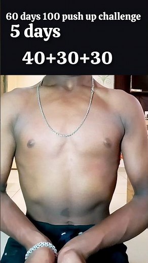 😱60 days 100 push up challenge 5day😱#chotaalivlogs#short