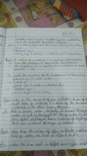 class 10th 🧪 🧪 intext question answer first