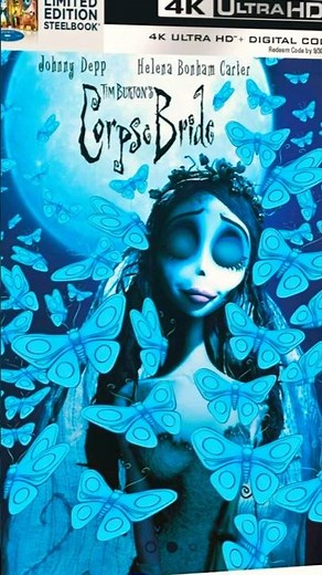 Tim Burton's The Corpse Bride (Limited Edition 4K Ultra HD Steelbook + Digital) [UHD]