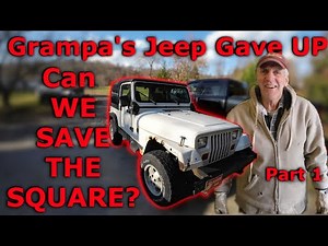 Dad's Jeep Died! :: Jeep Wrangler YJ 2.5L engine Replacement :: Part 1