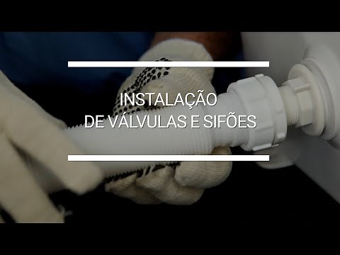 Como instalar sifão