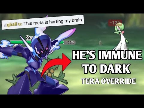 YOUR POKEMON CAN BECOME IMMUNE TO ANYTHING IN TERA OVERRIDE