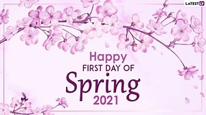 Spring Season 2021 Greetings, HD Images, Wishes and WhatsApp Sticker Messages: Wish ‘Happy Spring’ With Facebook Quotes, Signal and Telegram Photos, Wallpapers on Spring Equinox | 🙏🏻 LatestLY