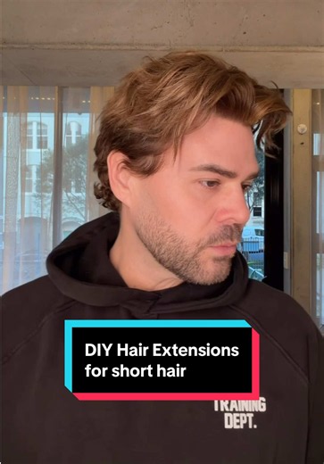 DIY Tape Hair Extensions for Short Hair | Hairmaxxing Tips