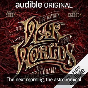 Marrying the suspense of H.G. Wells’ original novel with Jeff Wayne’s brilliant score, this new and exclusive dramatisation creates a world that’s as thrilling as it is desolate. Listen free. | Audible