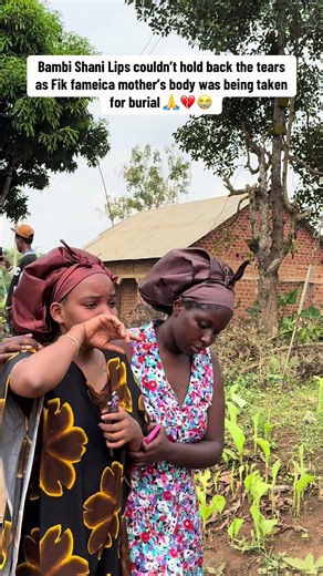 Bambi Shani Tears at Fik Fameica's Mother's Burial