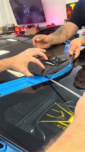 C8 Camera Removal 📸 snap crackle pop #wrap #automobile #fypシ #paintprotectionfilm #tooltips