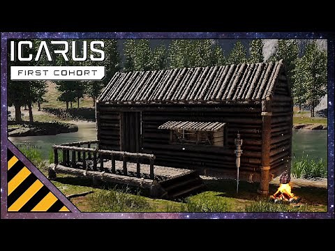 Icarus: How To Build Starter Base -Small Shelter- (Build Guide)