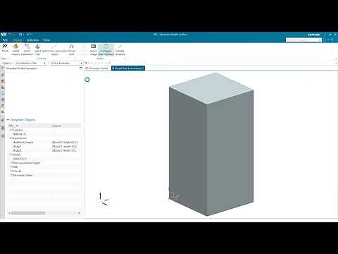 NX Feature Templates: Visual Rules [NX 2212]