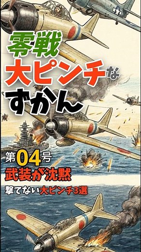 零戦大ピンチなずかん 第04号：武装が沈黙：撃てない大ピンチ3選