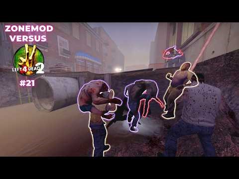 QUAD?, CLIPS COMPETITIVO!!! - L4D2 ZONEMOD VERSUS #21