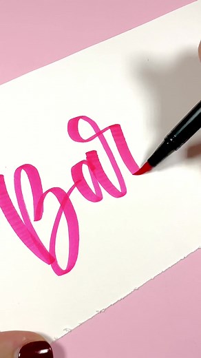 Excited for the New Barbie Movie? Check Out These Calligraphy Ideas!