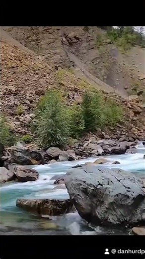 Land Slide on Gold Claim