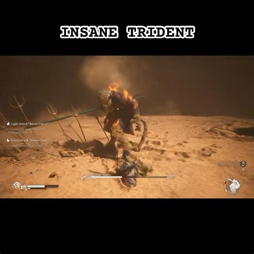 Yellow Wind Sage vs Wukong… Insane Trident Attacks! 🌪️