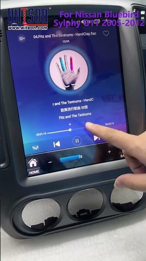 WITSON 9.7'' Tesla Vertical Screen Android Car Multimedia Player for Nissan Bluebird Sylphy G11
