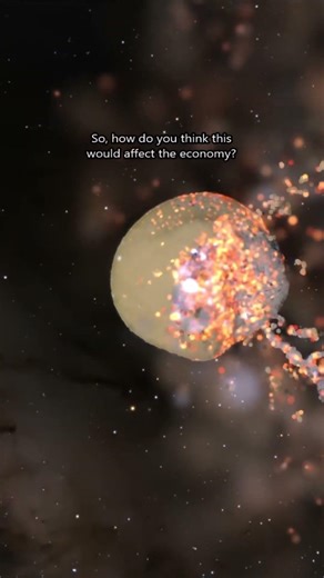 Titan & the Moon vs. Earth at 5 km/s 😨💥 #spacesim