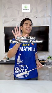 175K views · 4.9K reactions | Alp sport Air  Lightest racket I tried so far. Badminton equipment review part 5. #Badminton #badmintonlovers #reelsシ゚viral #badmintonplayer #alpsport | Ransel Alba | Facebook