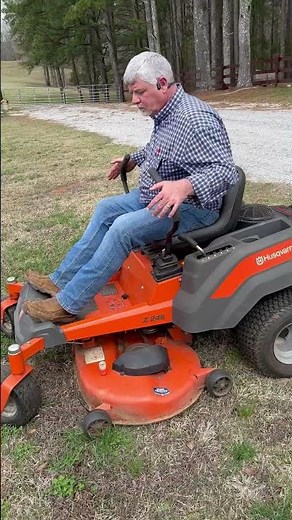 Lot 266 Husqvarna Z246 46" Zero Turn Mower