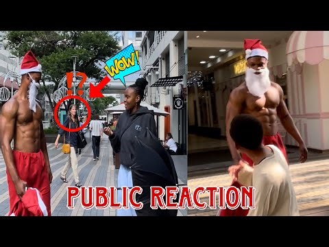 PUBLIC REACTION WHEN BODYBUILDER GOES SHIRTLESS