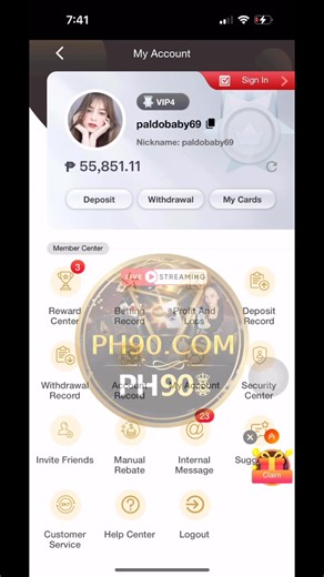 PALDOOOO na naman po si paldobaby69🙂‍↔️🍀 🖤PH90➡️ http://phstm8032.ph90vip5.com/?referralCode=ubg8192 #luckytrishawins #highlightseveryonefollowers #fyp #reels | Trisha Villaruel