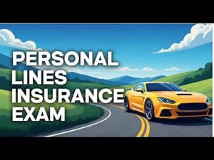 Personal Lines License Test Questions