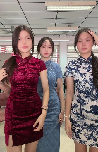 Traditional Chinese Dance Performance in Unique Attire