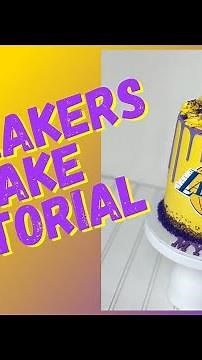 How to make a Lakers Cake