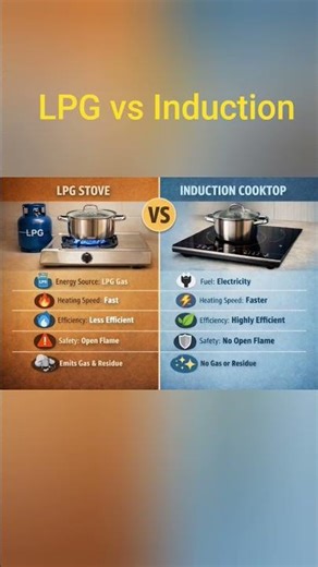 Gas Stove vs Induction Stove | LPG Crisis? #induction #gasstove