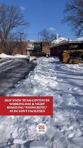 DGS’ Snow Team remains fully deployed working day and night, removing snowcrete at other DC govt facilities, including DC Department of Parks and Recreation rec centers, senior wellness centers, DHS shelters, and more. While DGS has used heavy machinery to clear these sites, please check out the locations below for free salt pickup: Bring your own container to pick up FREE salt at the sites below this weekend (Jan 31-Feb 1). 🕚 Pick up times: 9-11 AM | 12-2 PM | 3-5 PM - Deanwood Rec Center - Gr