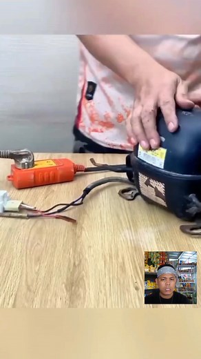 Refrigerator compressor ay ginawang air compressure pampahangin sa gulong ng motor #fblifestyle | Paps Jay 2.0