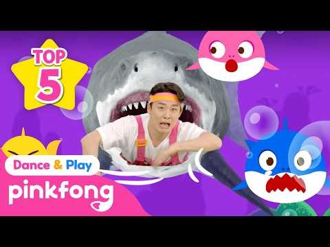 [BEST] Run Away! Sharks + Boo Boo Song and More ｜Dance Along with Hoi｜Pinkfong Dance & Play Official