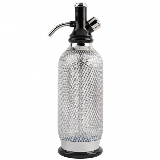 iSi 106001 Classic SodaMaker Plastic / Stainless Steel Mesh Soda Siphon - 1 Liter