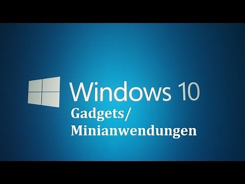 Minianwendungen / Gadgets unter Windows 10 / 8 installieren