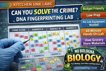Budget DNA Forensics Fingerprinting Lab | Kitchen Sink Lab 10.7