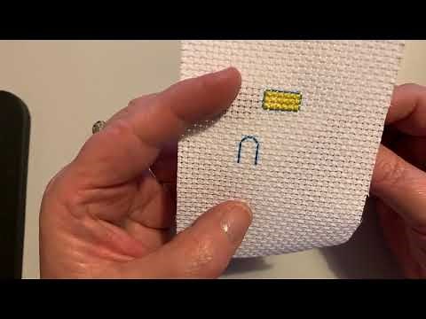 Cross Stitch Notes: Using Backstitch for Outlining and Adding Detail in Cross Stitch