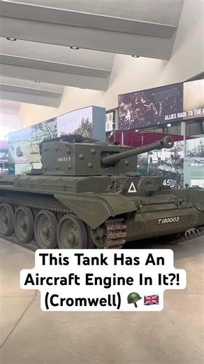 This Tank Has An Aircraft Engine In It?! (Cromwell) 🪖🇬🇧